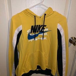 Yellow Nike Hoodie